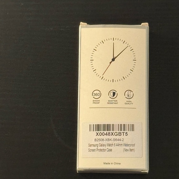 Samsung Galaxy Watch 6 Tempered Glass Protective Cover - Picture 2 of 2